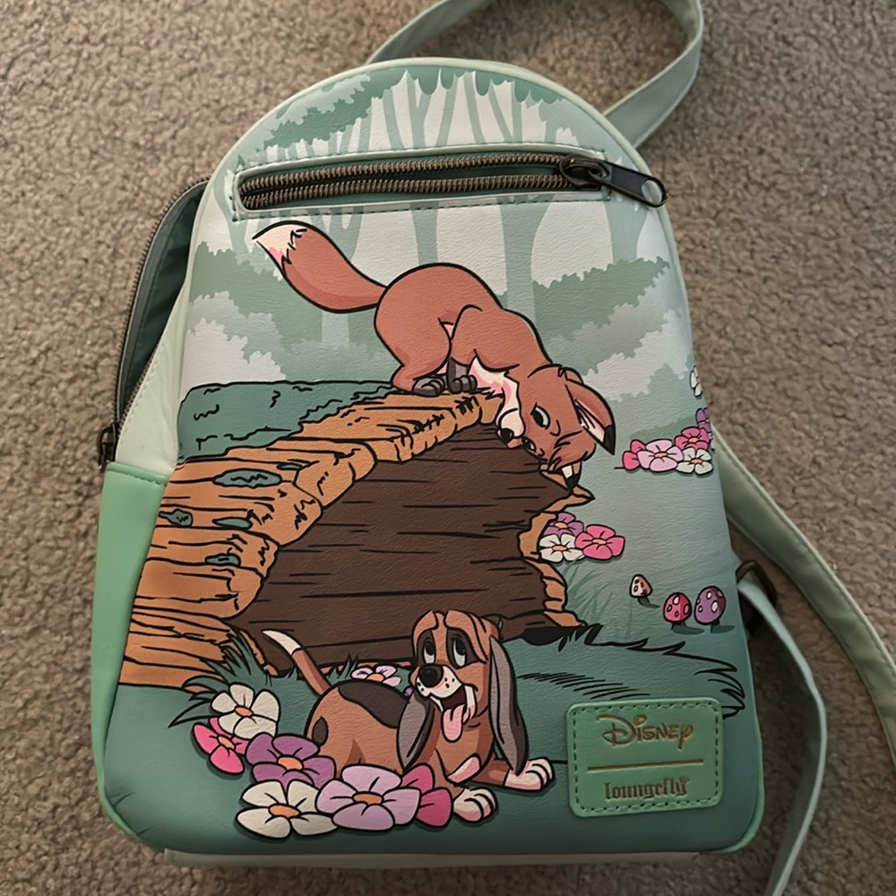 Loungefly Disney Fox And The Hound Mini Backpack